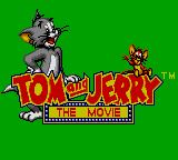 Tom And Jerry The Movie title screen for Sega Game Gear
